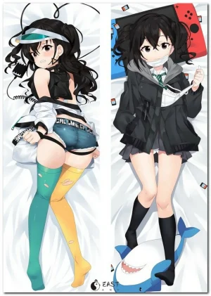 THE IDOLM@STER anime dakimakura body pillow featuring AI voice support