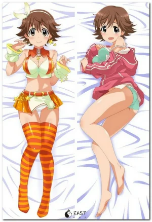 THE IDOLM@STER dakimakura body pillow featuring anime character art