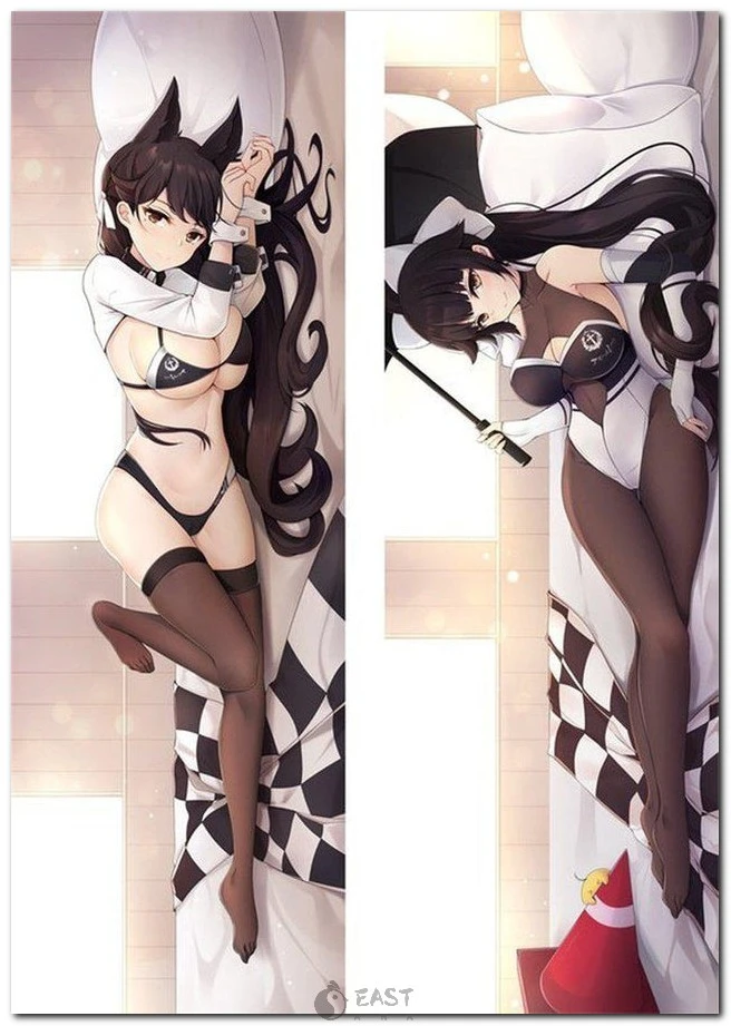 Official Eastana Azur Lane dakimakura image of Takao and Atago — premium AI-voice compatible anime body pillow for collectors and fans. Takao and Atago from Azur Lane anime dakimakura body pillow