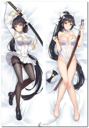 Takao from Azur Lane anime dakimakura body pillow cover