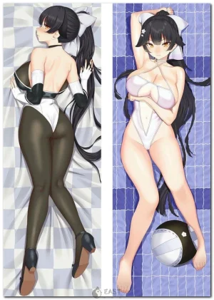 Takao from Azur Lane anime dakimakura body pillow cover