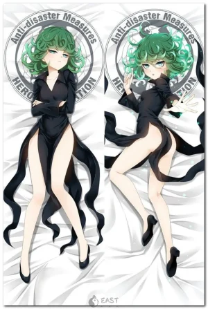 Tatsumaki from One Punch Man on anime body pillow (dakimakura) cover