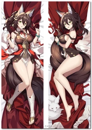 Tingyun from Honkai: Star Rail on anime body pillow (dakimakura)