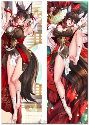 Tingyun from Honkai: Star Rail on anime body pillow (dakimakura)