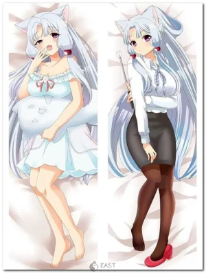 Tohoku Itako Vocaloid dakimakura body pillow illustration