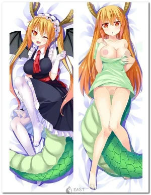 Tohru from Miss Kobayashi's Dragon Maid anime dakimakura body pillow