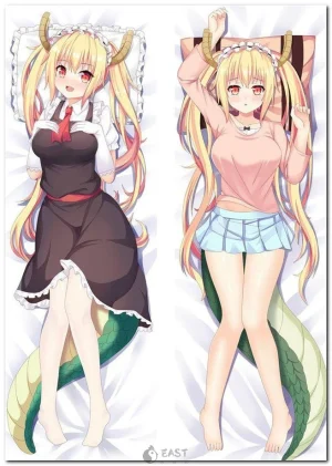 Tohru from Miss Kobayashi's Dragon Maid anime dakimakura body pillow