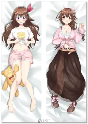 Tokino Sora VTuber anime dakimakura body pillow with AI voice theme
