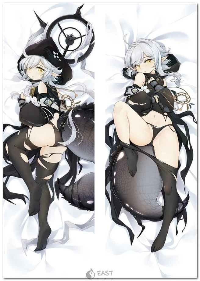 Official Tomimi Arknights dakimakura cover image — premium anime body pillow design compatible with AI voice features. Part of Eastana's licensed Arknights collection. Tomimi Arknights dakimakura body pillow cover illustration