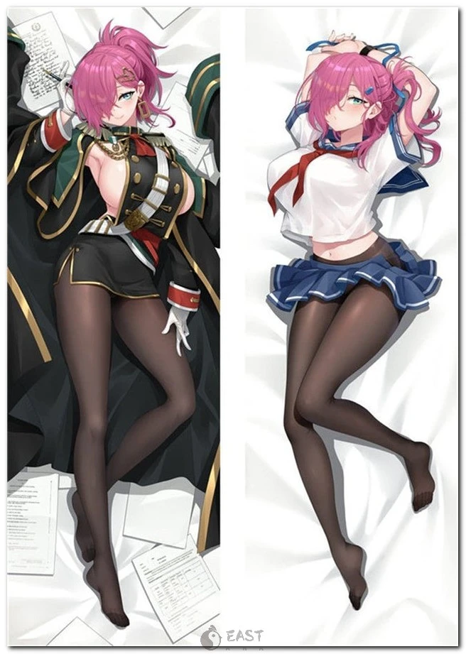 Eastana's Trieste Azur Lane dakimakura: high-quality anime body pillow with AI voice integration. Designed for fans seeking immersive, collectible A-grade anime merchandise. Trieste Azur Lane anime dakimakura body pillow by Eastana