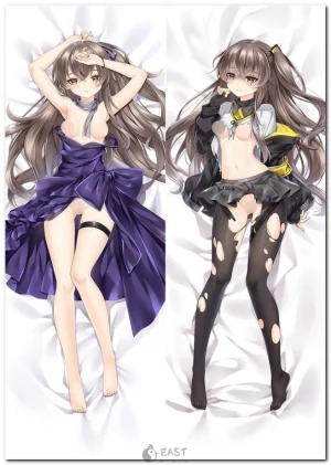 UMP45 anime girl dakimakura body pillow from Girls Frontline