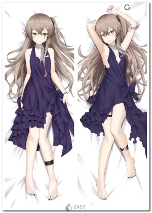 UMP45 Dakimakura anime body pillow featuring Girls Frontline character