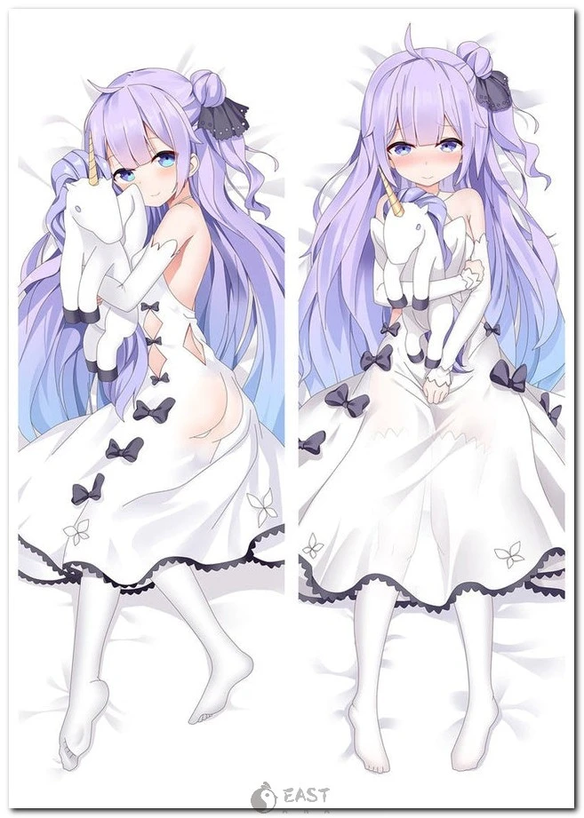 Premium Unicorn Azur Lane dakimakura body pillow featuring official-style artwork. Designed for anime fans, compatible with AI voice integration. Exclusive to eastana. Unicorn from Azur Lane anime dakimakura body pillow