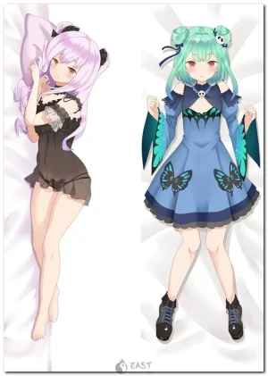 Uruha Rushia VTuber anime body pillow dakimakura cover