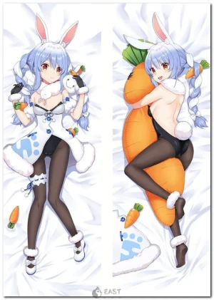 Usada Pekora VTuber anime body pillow dakimakura cover