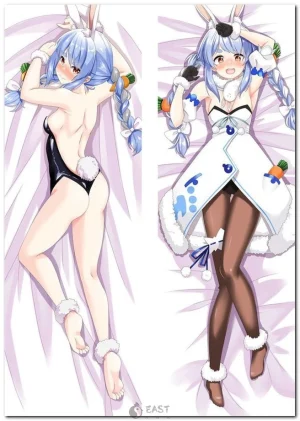 Usada Pekora VTuber anime body pillow dakimakura cover