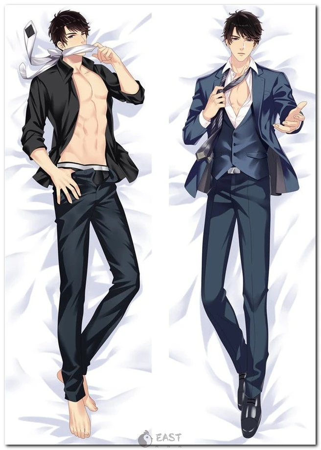 High-quality Victor 'Mr. Love: Queens Choice' dakimakura cover for anime body pillows. Ideal for AI voice dakimakura setups and B anime collectors. Official eastana product. Victor Mr. Love Queens Choice dakimakura anime body pillow cover