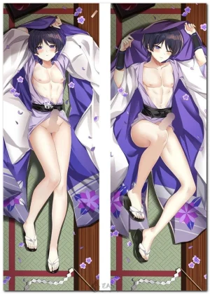 Wanderer Genshin Impact anime body pillow dakimakura cover