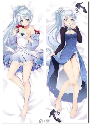Weiss Schnee RWBY anime dakimakura body pillow cover