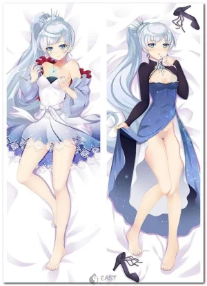 Weiss Schnee RWBY anime dakimakura body pillow cover