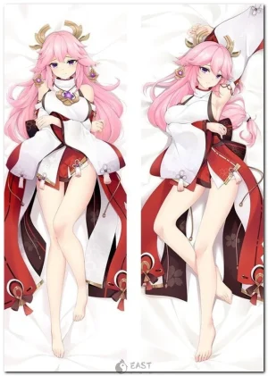 Yae Miko Genshin Impact anime dakimakura body pillow