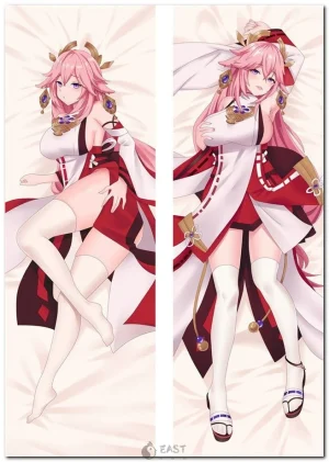 Yae Miko Genshin Impact anime dakimakura body pillow