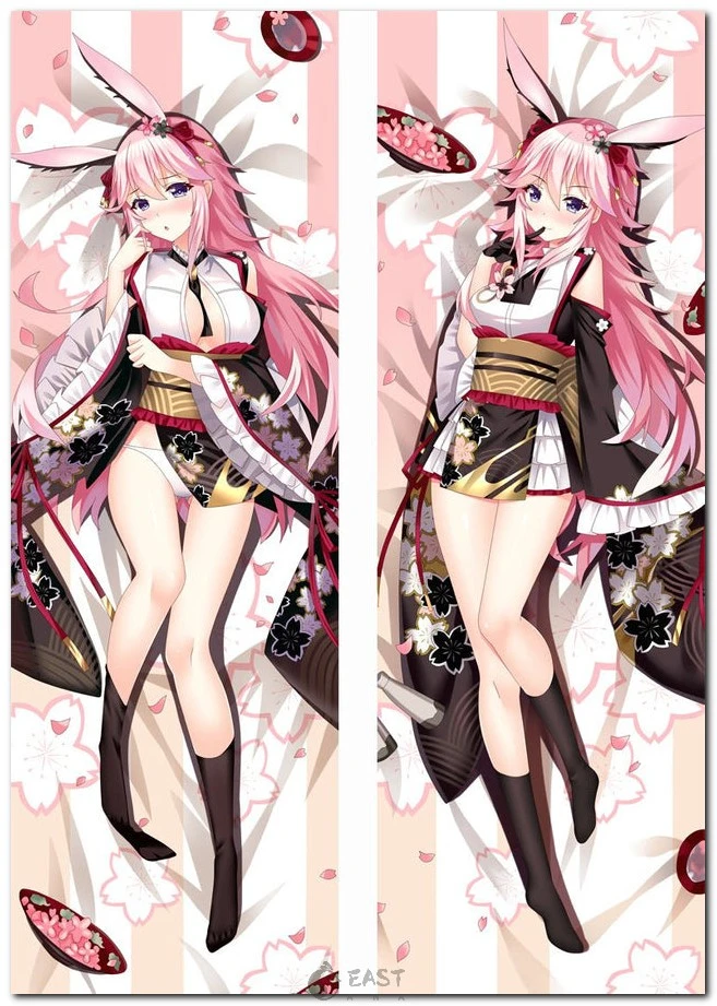Official Yae Sakura Honkai Impact dakimakura (anime body pillow) by eastana. Designed for collectors and fans, compatible with AI voice systems. High-res webp format. Yae Sakura Honkai Impact dakimakura anime body pillow