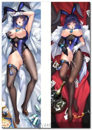 Yelan Genshin Impact anime body pillow dakimakura cover