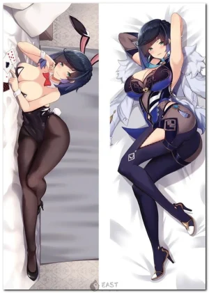 Yelan from Genshin Impact on anime body pillow (dakimakura) cover