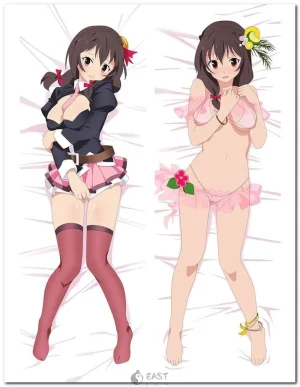 Yunyun from KonoSuba anime dakimakura body pillow cover