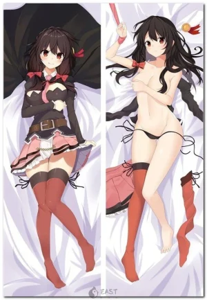 Yunyun from KonoSuba anime body pillow cover for dakimakura