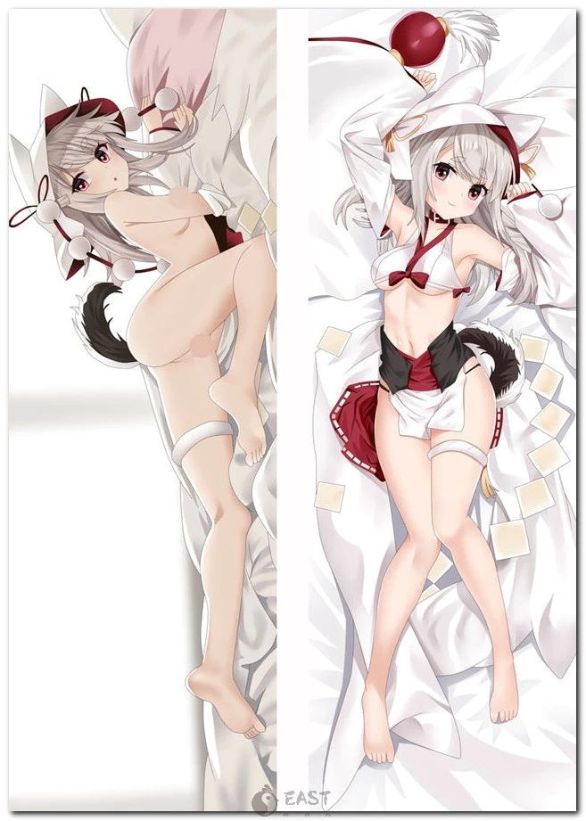 Premium Yuudachi Azur Lane artwork (18-98048) optimized for dakimakura covers and AI voice-enabled anime body pillows — exclusive to eastana. Yuudachi Azur Lane anime dakimakura body pillow cover