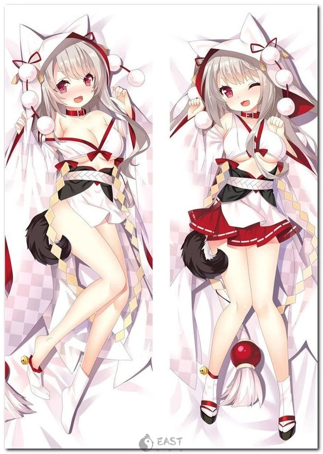 Premium Yuudachi Azur Lane dakimakura body pillow cover with AI voice support. Part of Eastana's licensed anime merchandise collection for fans. Yuudachi Azur Lane anime dakimakura body pillow cover