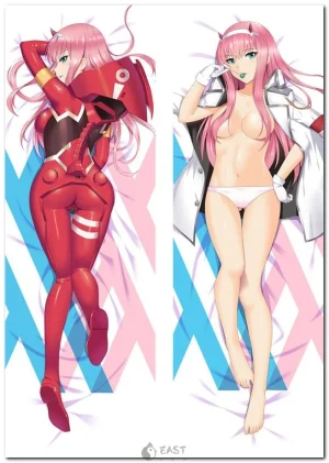Zero Two from Darling in the Franxx anime dakimakura body pillow