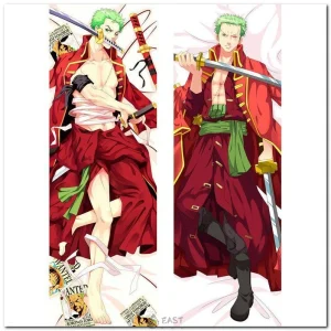 Zoro One Piece anime dakimakura body pillow cover