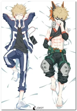 Katsuki Bakugo My Hero Academia dakimakura body pillow cover