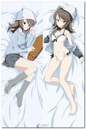 Maho Nishizumi from Girls und Panzer anime dakimakura pillow