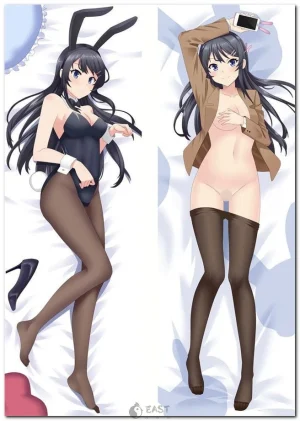 Mai Sakurajima dakimakura pillow cover from Rascal Does Not Dream of Bunny Senpai