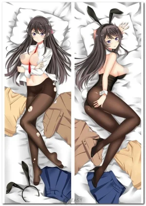 Mai Sakurajima dakimakura pillow cover from Rascal Does Not Dream of Bunny Senpai