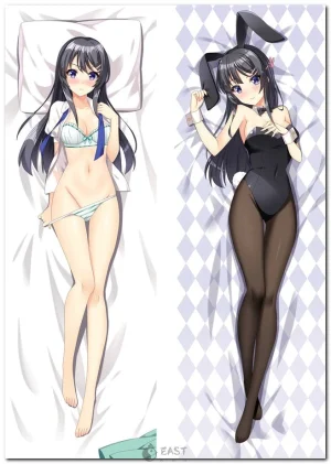 Mai Sakurajima dakimakura pillow cover from Rascal Does Not Dream of Bunny Senpai