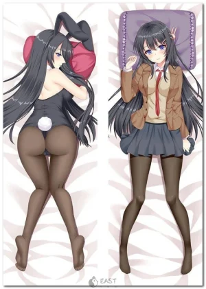 Mai Sakurajima dakimakura pillow cover from Rascal Does Not Dream of Bunny Senpai