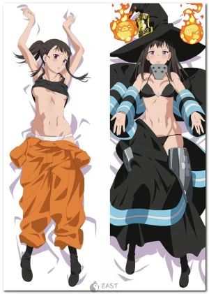 Maki Oze Fire Force dakimakura anime body pillow