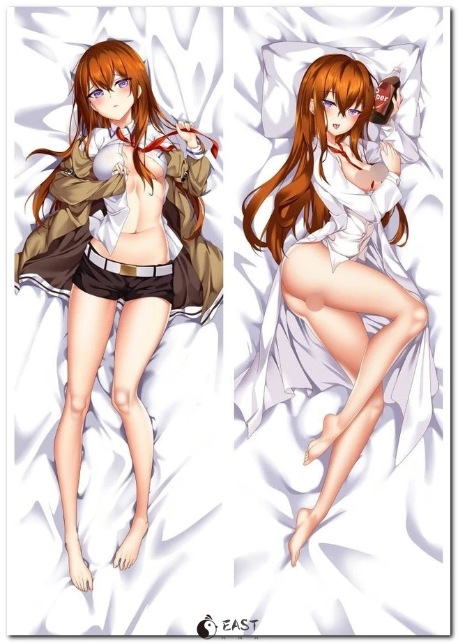 Premium Makise Kurisu Steins;Gate dakimakura anime body pillow by eastana. Features high-res artwork and AI voice compatibility for immersive fan experience. Makise Kurisu dakimakura anime body pillow from Steins;Gate