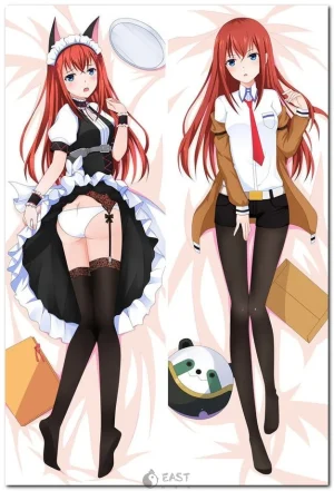 Makise Kurisu anime dakimakura body pillow from Steins;Gate