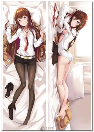Makise Kurisu dakimakura pillow from Steins;Gate anime