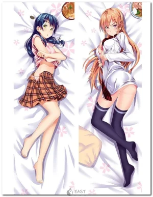 Megumi and Erina Nakiri from Food Wars anime dakimakura pillow
