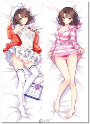 Megumi Kato Saekano dakimakura body pillow cover