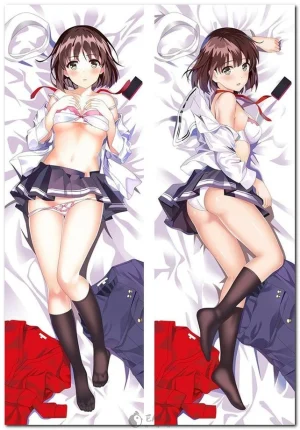 Megumi Kato from Saekano anime on body pillow cover