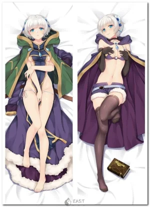 Anime body pillow featuring Meteora from Österreich Re-Creators series