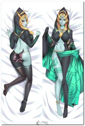 Midna from The Legend of Zelda anime-style dakimakura body pillow